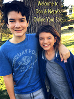 Don & Nette’s Online Yard Sale
